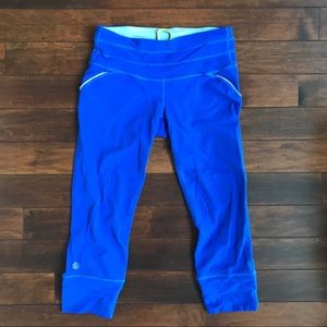 Athleta mesh cropped leggings size XS